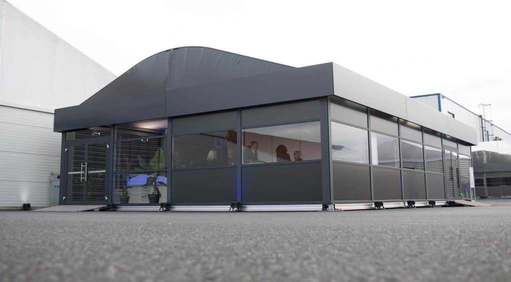 Wine tent temporary venue