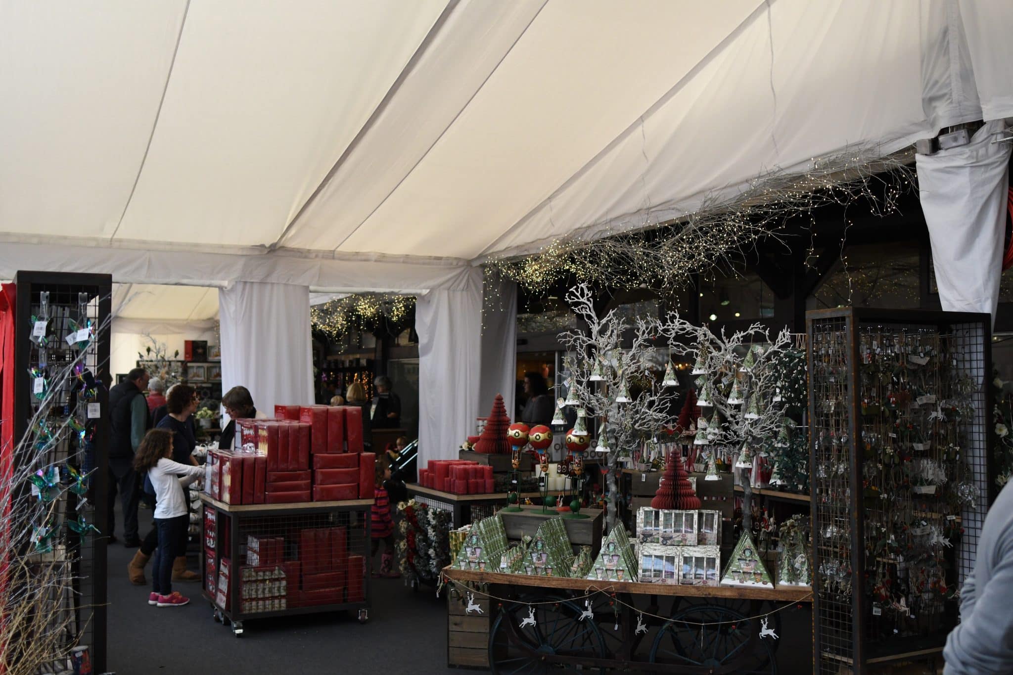 Christmas retail space