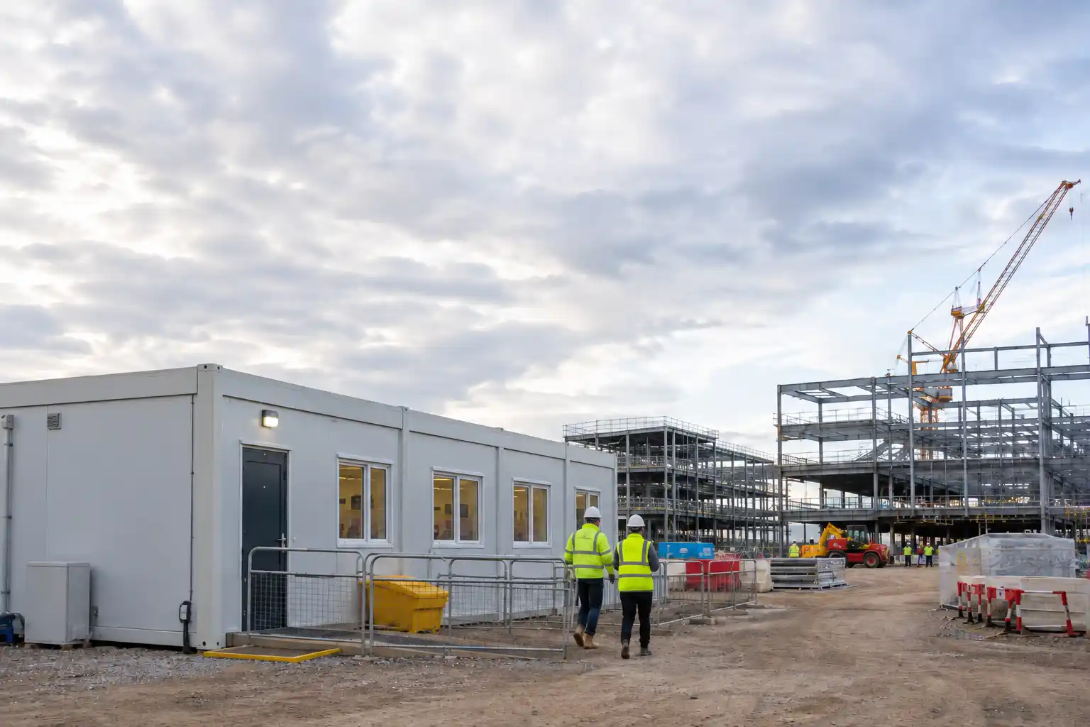adaptable temporary site buildings
